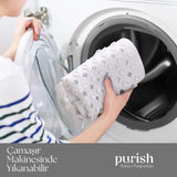 Banyo Paspası, Duş ve Banyo İçin Paspas, Vantuzlu Kaydırmaz, Su Drenajlı, Masaj Noktalı Beyaz Paspas 79x39 cm