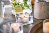 Kokulu Tealight Mum, Manolya Kokulu, Pembe Renkli, 6'lı Paket, 4 Saatlik Yanma Süresi - Ev Mumu - İç Dekorasyon -