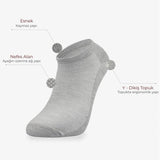 Bolero Erkek 6'lı Lüks Patik Çorap: Ayaklarınızın Rahat Nefes Almasını Sağlayın! - Herseyben.de
