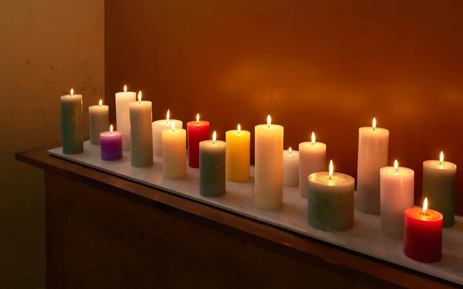 Dekorasyonda Mum kullanım - Herseyben.de