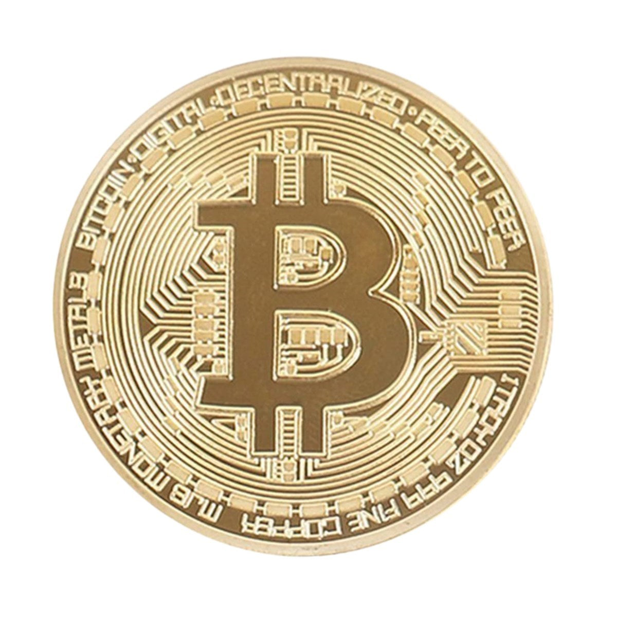 BUFFER Bitcoin Madeni Hatıra Parası Madeni Bitcoin Hediye Sikke Para