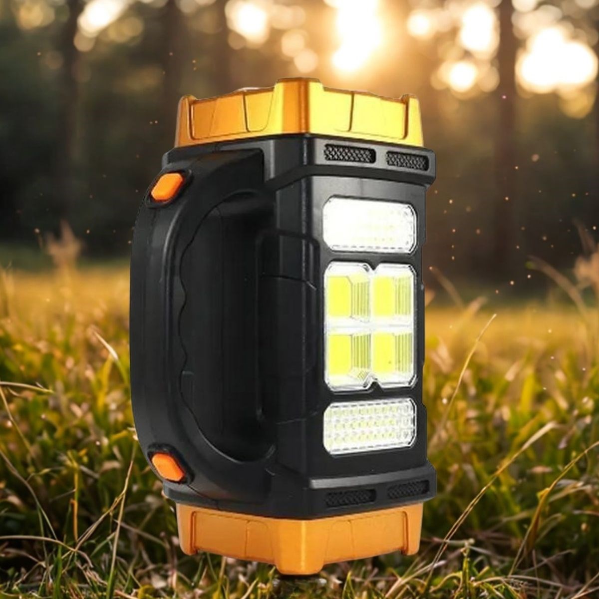 BUFFER Çok Fonksiyonlu Elde Güneş Enerjili Lamba – 38W