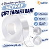 Ultra Güçlü Çift Taraflı 2 mt x 3 cm x 1 mm Nano Bant