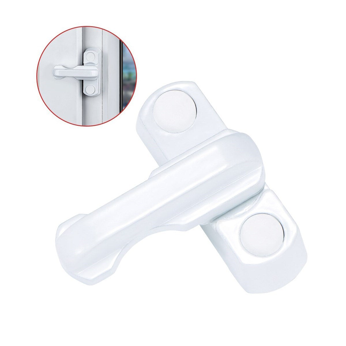 BUFFER PVC Pimapen Pencere Cam Balkon Kapısı Güvenli Emniyet Kilidi