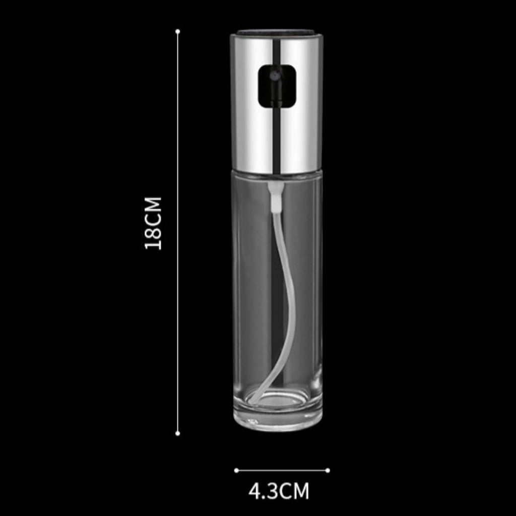 BUFFER 100ml Kapasiteli Şeffaf Spreyli Yağdanlık Sosluk Yağ Püskürtücü Yağ Şişesi