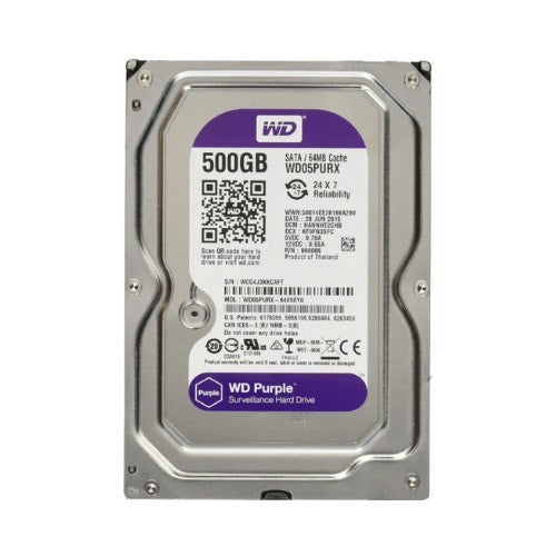WD Purple 500 GB 3.5 Güvenlik Harddiski