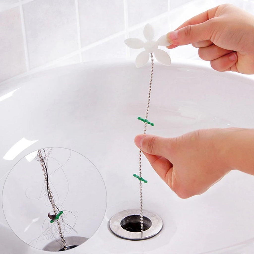 BUFFER Pratik Banyo Küvet Lavabo Gideri Tıkanma Önleyici Plastik Aparat