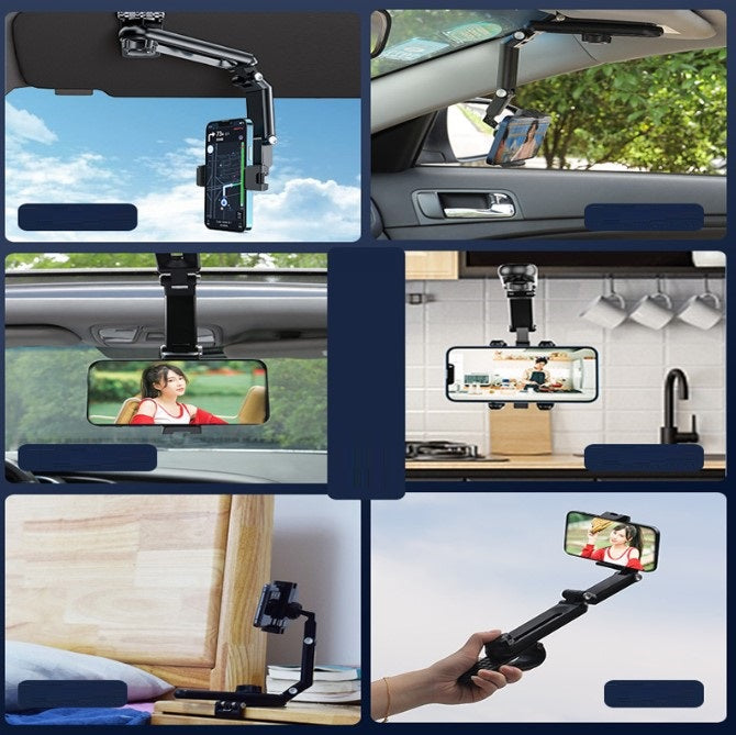 1080° Dönebilen Çok Fonksiyonlu Telefon Tutucu — görsel 4