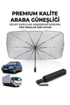 Premium Katlanabilir Araç Ön Cam Güneşliği – Şemsiye Tipi Oto Güneşlik, UV Korumalı Isı Yalıtımlı Ön Cam Gölgelik