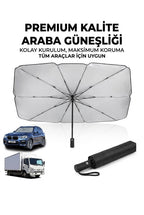 Premium Katlanabilir Araç Ön Cam Güneşliği – Şemsiye Tipi Oto Güneşlik, UV Korumalı Isı Yalıtımlı Ön Cam Gölgelik