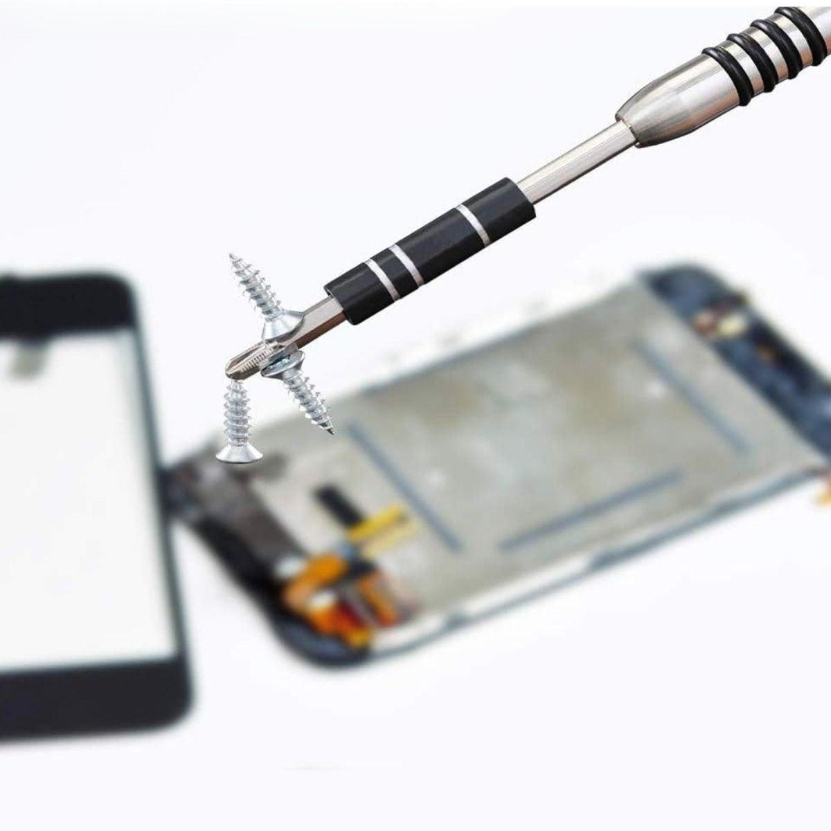 Hassas Tornavida Seti Bilgisayar Pc Telefon Onarım Aracı Seti Manyetik 115 in 1 Tornavida Seti