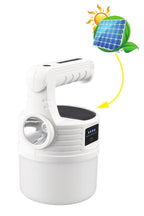LED Güneş Enerjili Kamp Lambası–2000 Lümen Süper Parlak, 5 Aydınlatma Modlu,USB ile Şarj Edilebilir Dış Mekan,Asılabilir Torch El Feneri