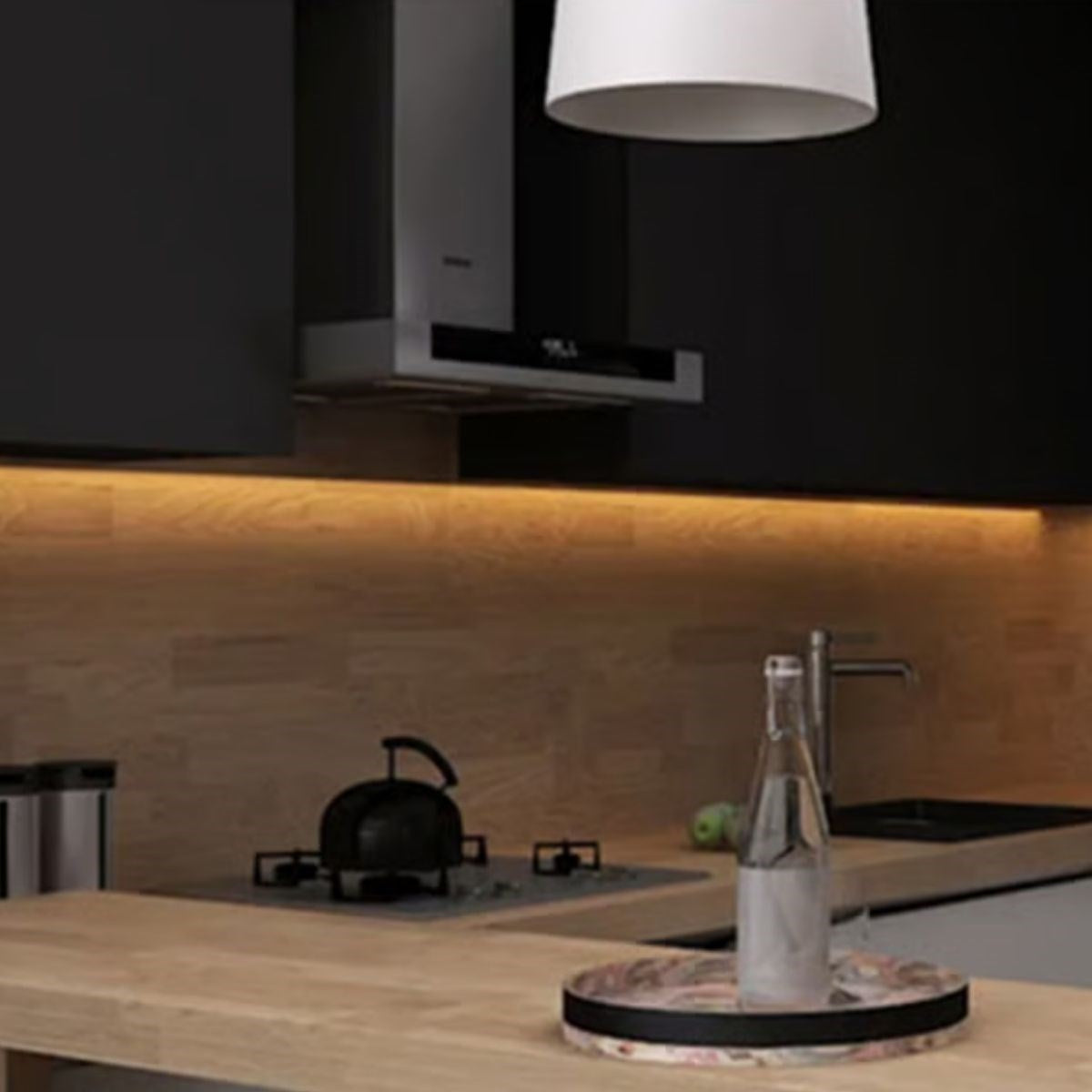 2 Metre Kumandalı USB LED Şerit Işık – Renk Ayarlı Dekoratif Ortam ve Ambiyans Aydınlatması
