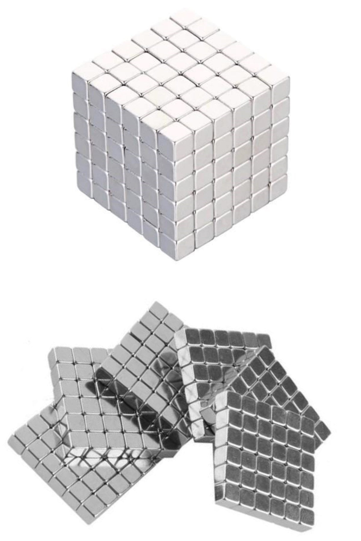 216 Parça Süper Güçlü Neodyum Mıknatıslı 3 Boyutlu Puzzle Oyuncak