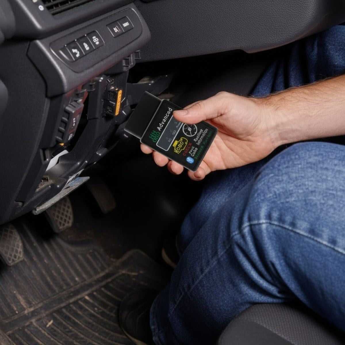 BUFFER Bluetooth Arıza Tespit Cihazı – Araç Motor Arıza Okuma, Check Engine Sıfırlama, Oto Diagnostik Scanner