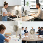 3 Kademeli Masaüstü Fan – Telefon Tutuculu Standlı Taşınabilir Mini Fan ZB161