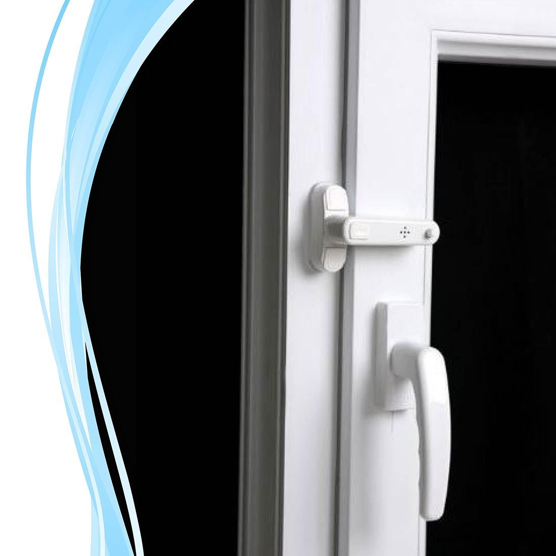 BUFFER PVC Pimapen Pencere Cam Balkon Kapısı Güvenli Emniyet Kilidi
