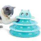 3 Katlı Kedi Oyuncağı Turntable Cat Toy — görsel 2