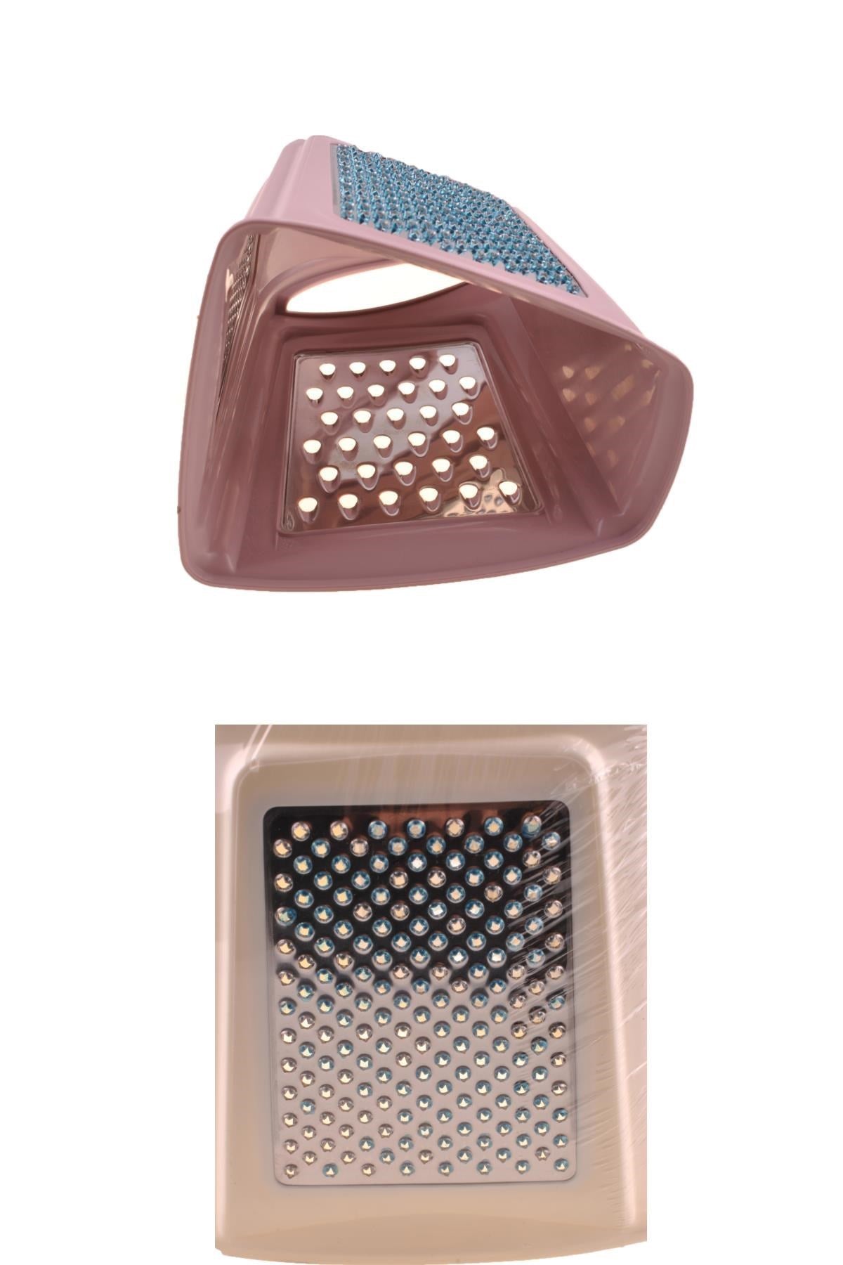 3 Taraflı Pratik Ergonomik Paslanmaz Çelik Lüx Mutfak Rendesi