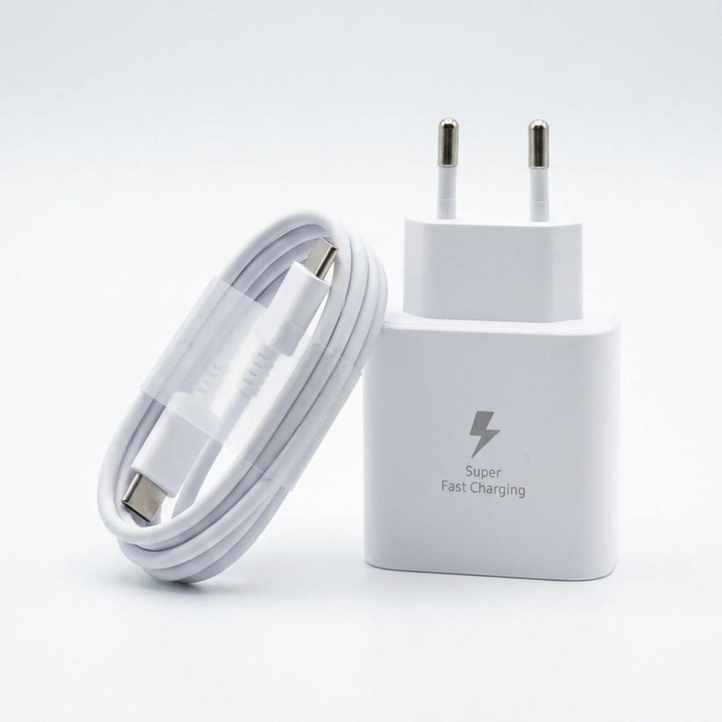 BUFFER 45W Süper Hızlı Şarj Adaptörü USB-C PD 3.0 PPS Fast Charger + 5A Type-C to Type-C Kablo