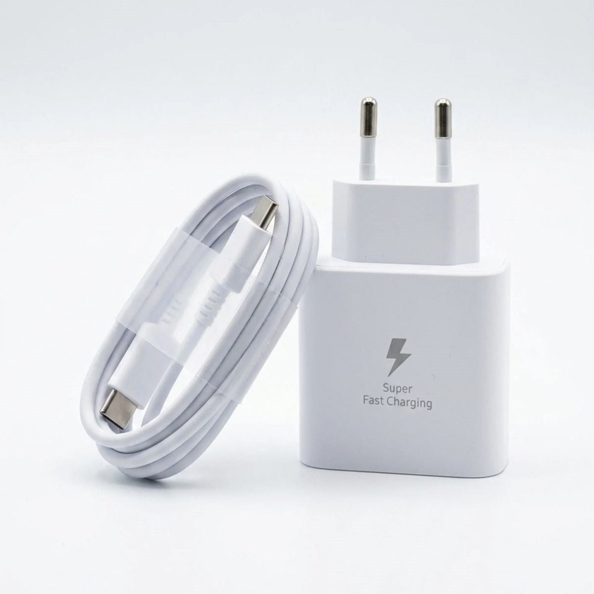 BUFFER 45W Süper Hızlı Şarj Adaptörü USB-C PD 3.0 PPS Fast Charger + 5A Type-C to Type-C Kablo