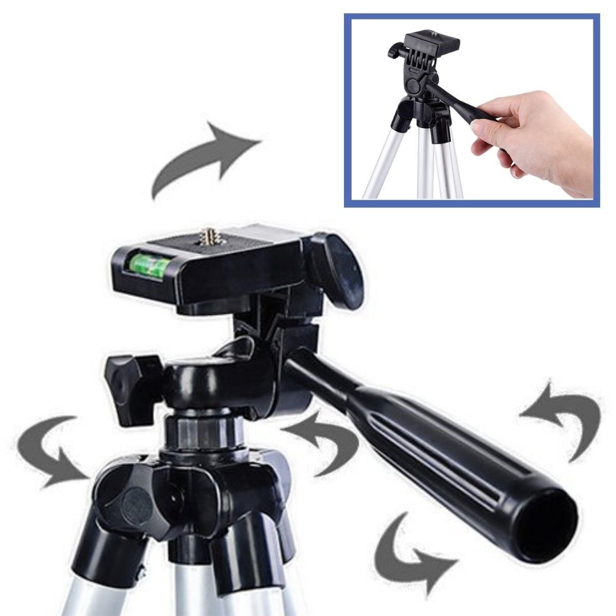 BUFFER Profesyonel Fotoğraf Makinası Tripodu