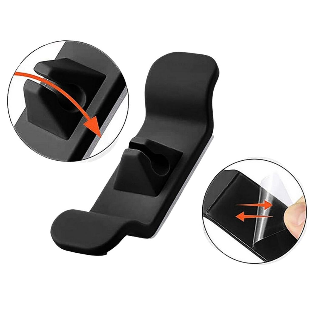 6'lı Pratik Kablo Toparlayıcı Yapışkanlı Klips Mutfak Air Fryer Kettle Kahve Tost Makinası