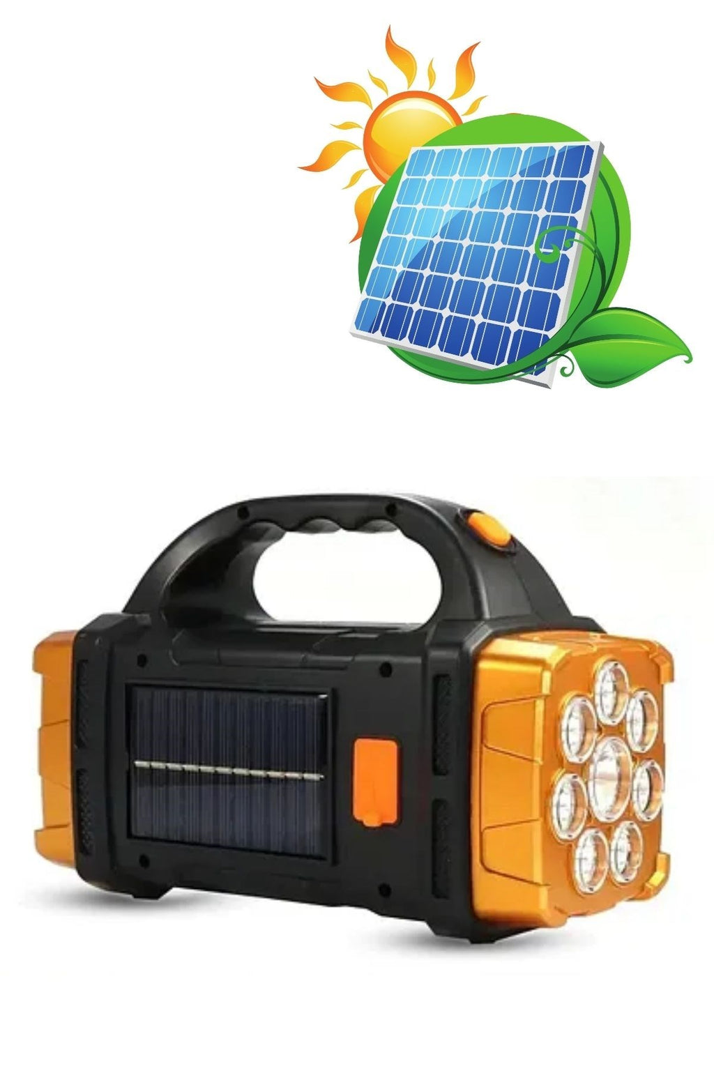 BUFFER Çok Fonksiyonlu Elde Güneş Enerjili Lamba – 38W