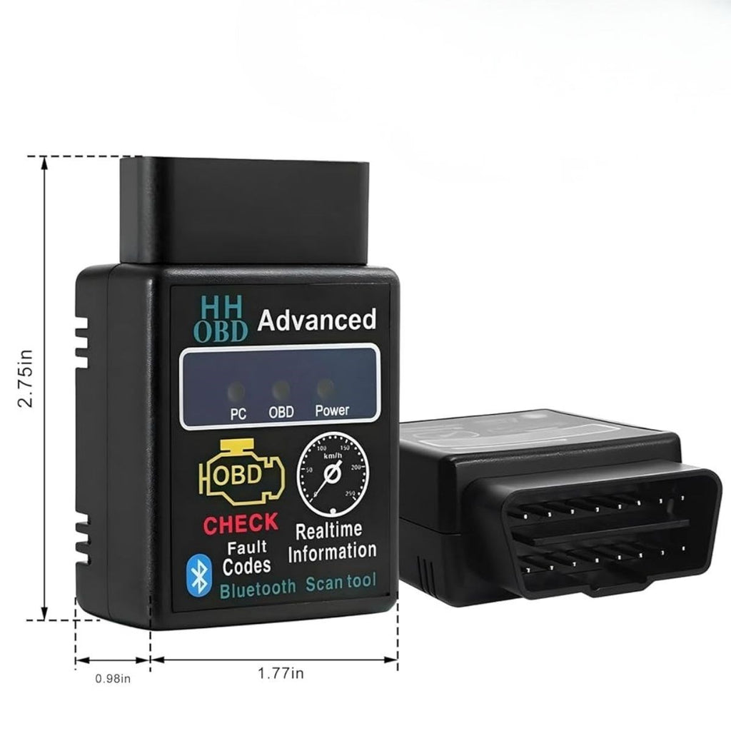 Bluetooth Arıza Tespit Cihazı – Araç Motor Arıza Okuma, Check Engine Sıfırlama, Oto Diagnostik Scanner