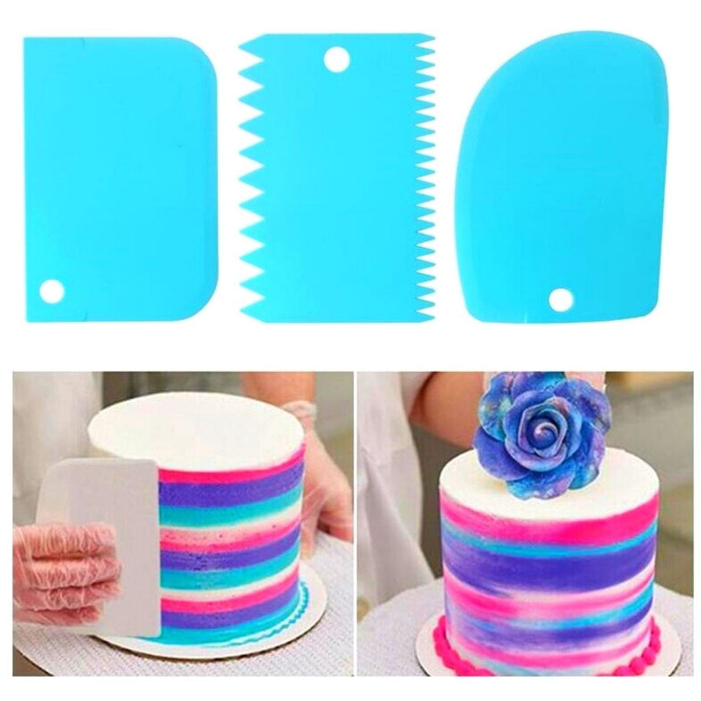 BUFFER Pasta Hamur Şekillendirici Spatula Kesici Kazıyıcı Dekoratör Set