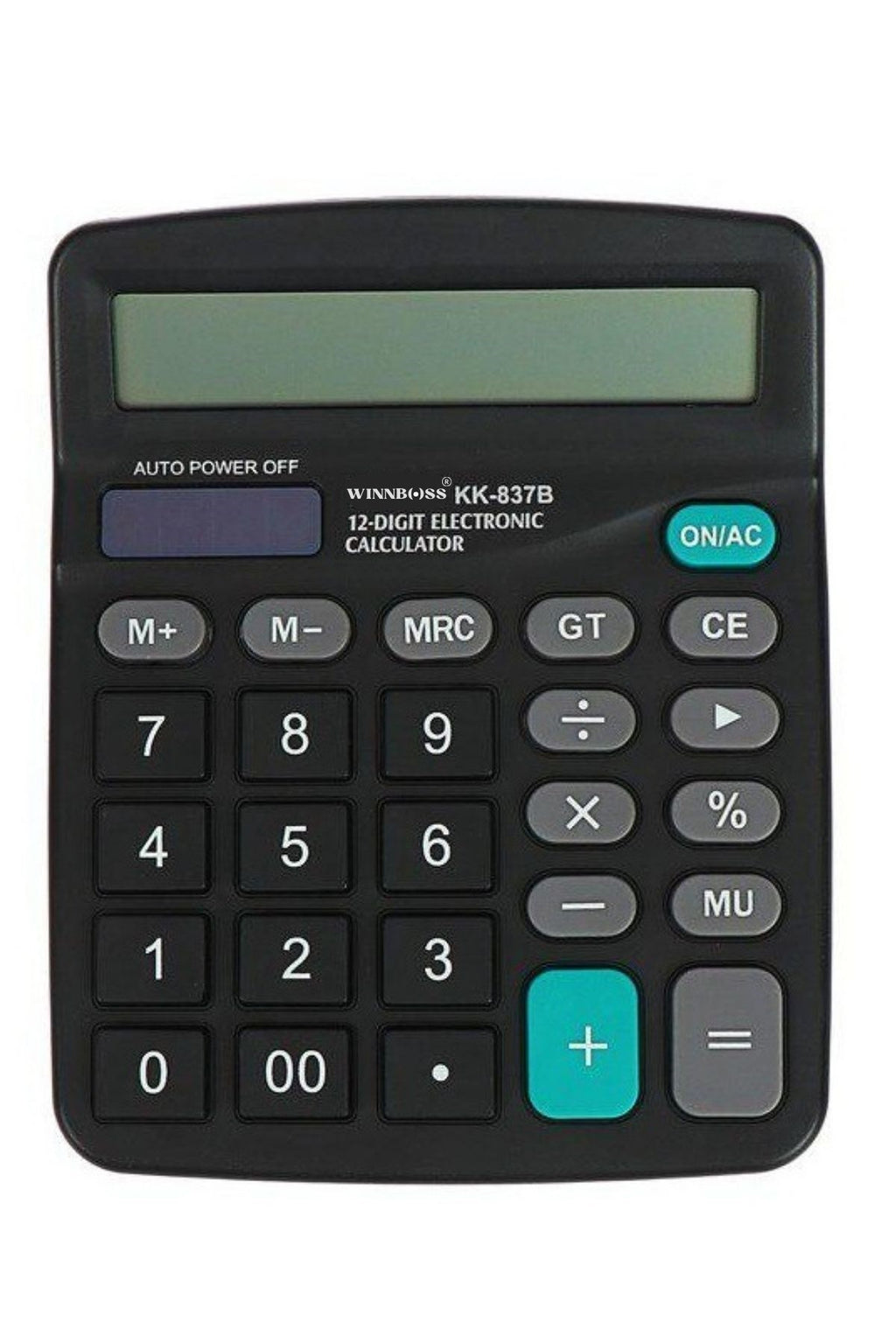 BUFFER Standart Fonksiyonlu 12 Haneli Geniş LCD Ekran,Pill Masaüstü Hesap Makinesi