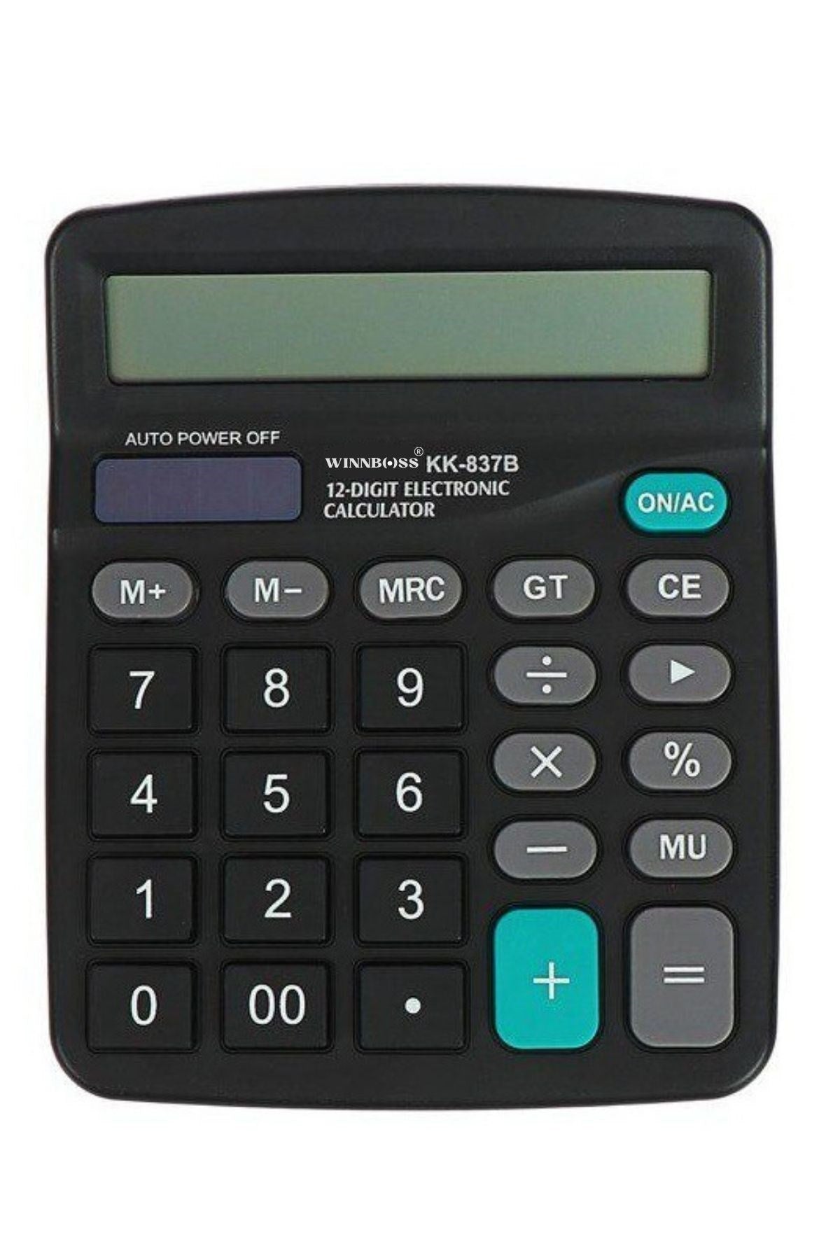 BUFFER Standart Fonksiyonlu 12 Haneli Geniş LCD Ekran,Pill Masaüstü Hesap Makinesi