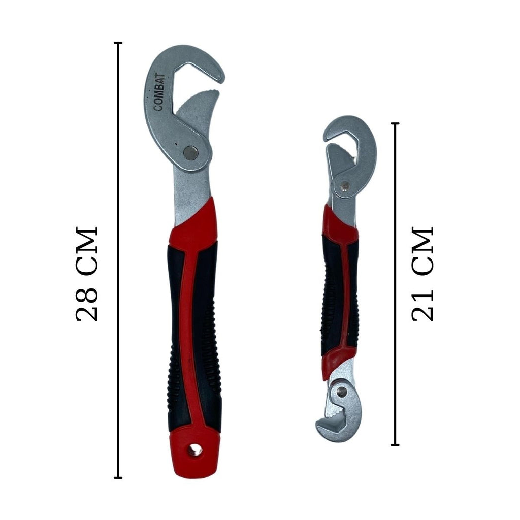 Çok Fonksiyonlu Ergonomik Ayarlanabilir Büyük Küçük Akıllı Pense Anahtar 2li Set