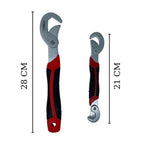 Çok Fonksiyonlu Ergonomik Ayarlanabilir Büyük Küçük Akıllı Pense Anahtar 2li Set