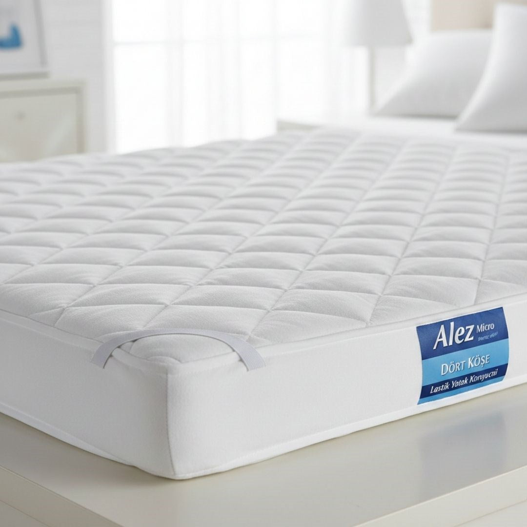 Alez Micro Dört Köşe Lastik Yatak Koruyucu 100*200 Cm