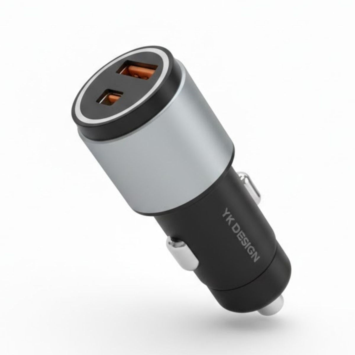 BUFFER Araç İçi Çakmaklığa TakılanType-C ve USB Girişli 2 Portlu Hızlı Şarj Adaptörü
