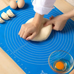 BUFFER 30*40 cm Hamur Matı Silikon Ölçekli Kullanımı Kolay Hamur Açma Matı
