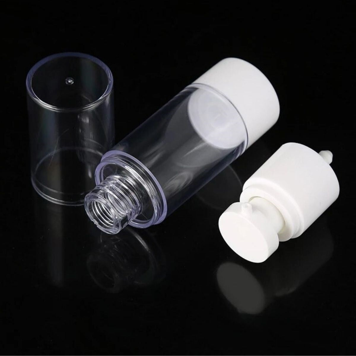 50 ml Basınçlı Doldurulabilir Taşınabilir Sızdırmaz Seyahat Parfüm Krem Şişesi