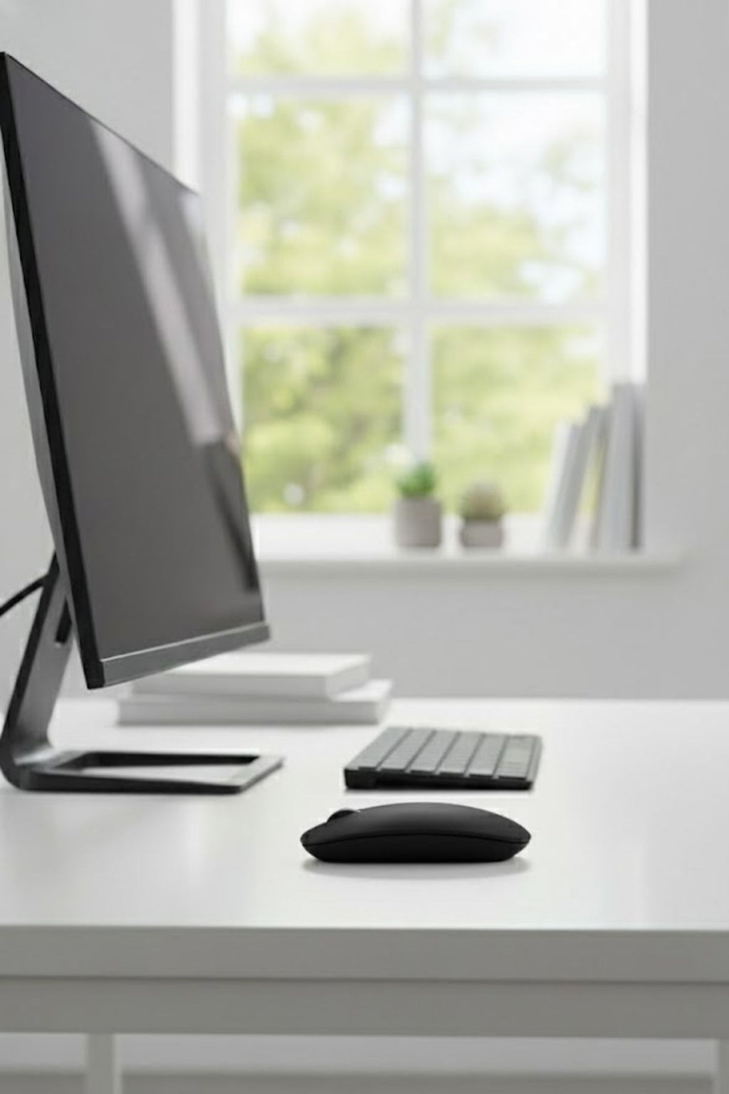 Siyah Renkli Ergonomik Sessiz Kablosuz Mouse – USB Alıcılı, Ofis ve Oyun İçin Konforlu Bilgisayar Faresi MS6310