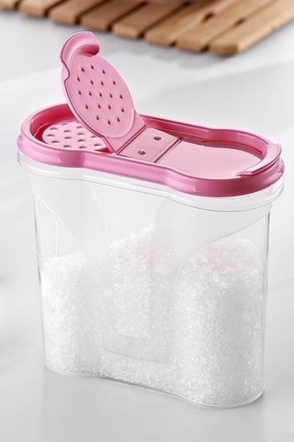 BUFFER Plastik Kapaklı Majör Baharatlık Baharat Saklama Kutusu Kabı