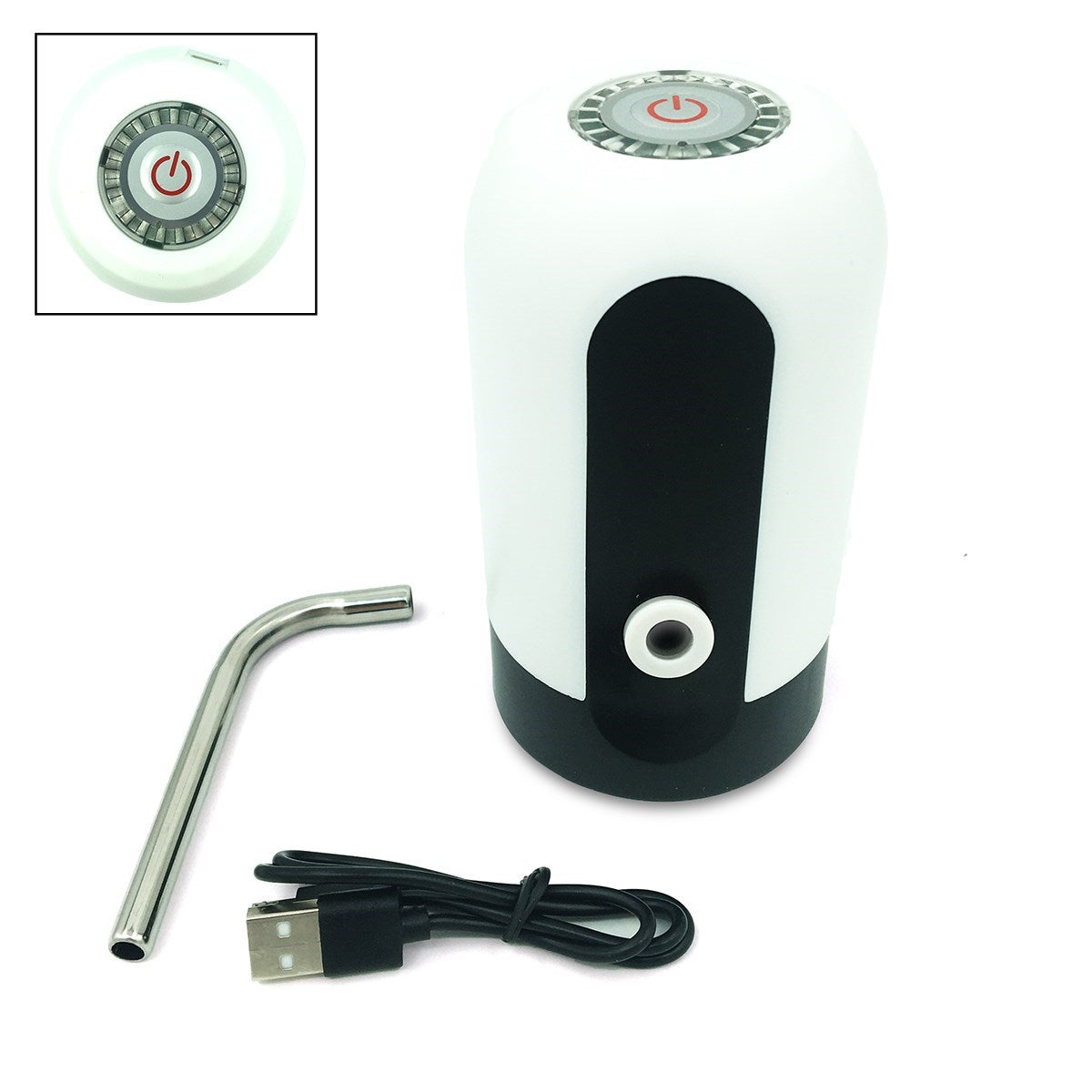 BUFFER Usb ile Şarj Edilebilir Elektrikli  Otomatik Damacana Su Pompası