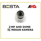 2Mp Ahd 1080P Gece Görüşlü 8 Kameralı Dome Güvenlik Sistemi ( 1TB HDD )