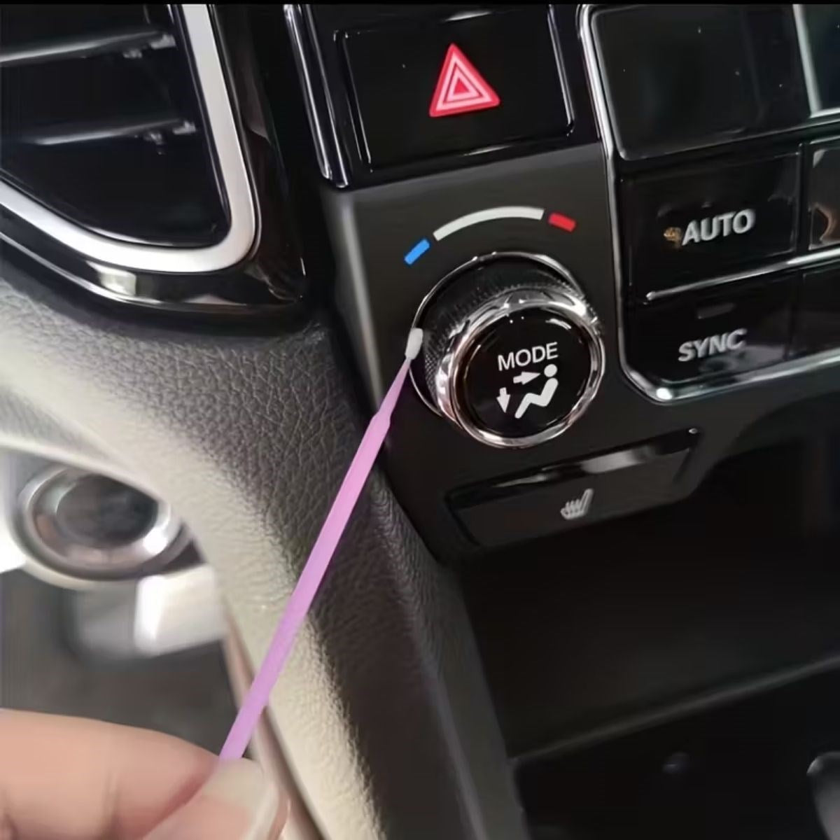 BUFFER 100’lü Mini Tek Kullanımlık Araba Rötüş Fırçası –İnce Uçlu Yumuşak Kıllı Boya Uygulayıcı, Otomotiv Detaylandırma