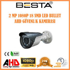 2MP Ahd 1080P Gece Görüşlü 9 Kameralı Güvenlik Sistemi