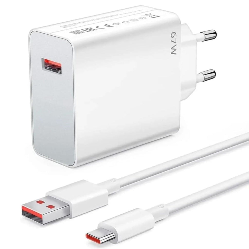 BUFFER 67W Hızlı Şarj Adaptörü USB to Type-C – PD Destekli, Akıllı Hızlı Şarj Başlığı, Güvenli Güç Adaptörü