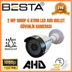 2MP 1080P 7 Dış Mekan Kameralı Ahd Güvenlik Seti