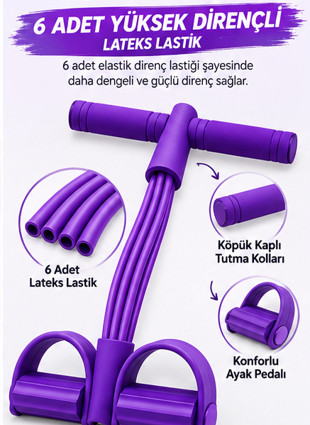 6 adet direnç lastiği ve ürün özellikleri