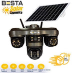 3+3+3 MP WİFİ SOLAR KABLOSUZ GÜVENLİK KAMERASI BS-2089