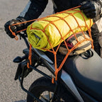 Kask Esnek Motosiklet Kask ve Bagaj Filesi – Kask Sabitleyici Plastik Kancalı Taşıma Ağı 35x35 cm