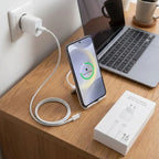BUFFER 25W Hızlı Şarj Adaptörü USB-C to Type-C Kablolu – PD Destekli, Süper Hızlı Şarj Cihazı